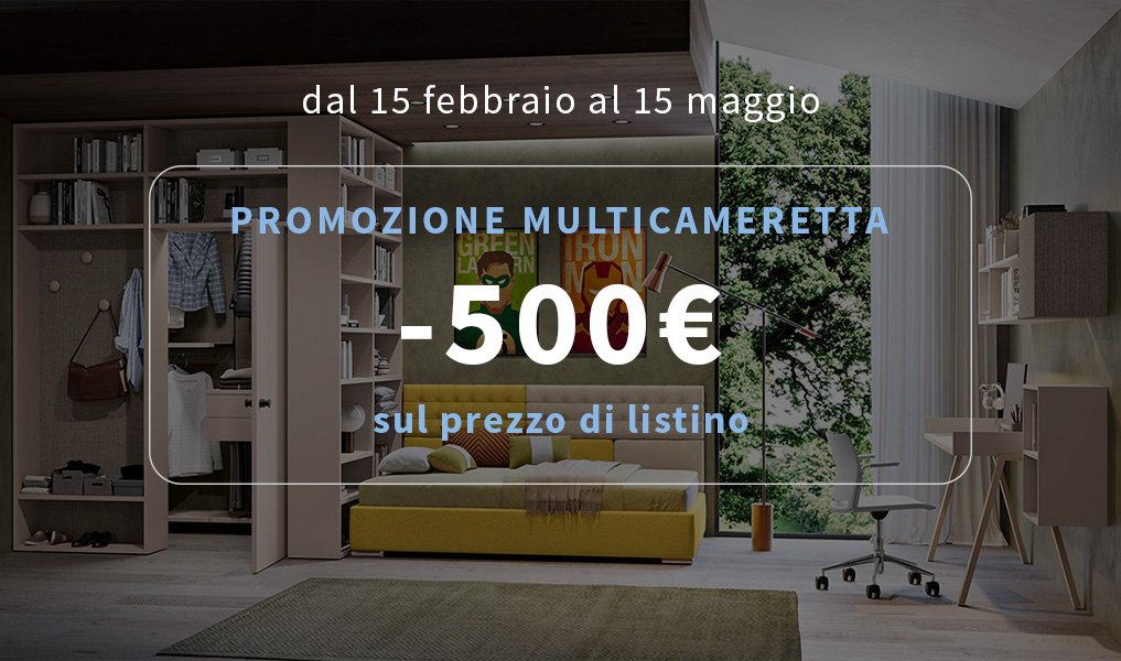 Promozione Multicameretta Ferri Mobili